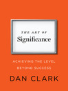 Cover image for The Art of Significance